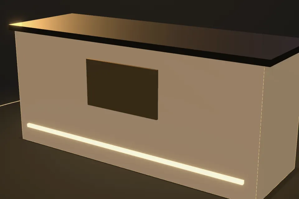 Exhibition Reception Counter