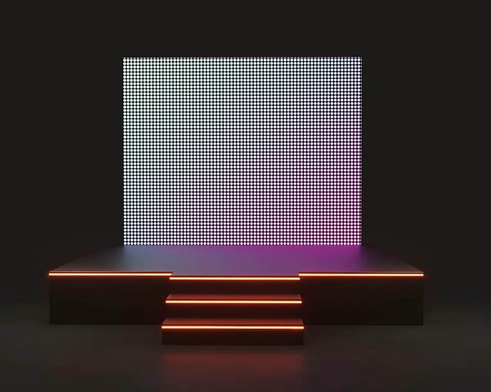 LED Wall Structure